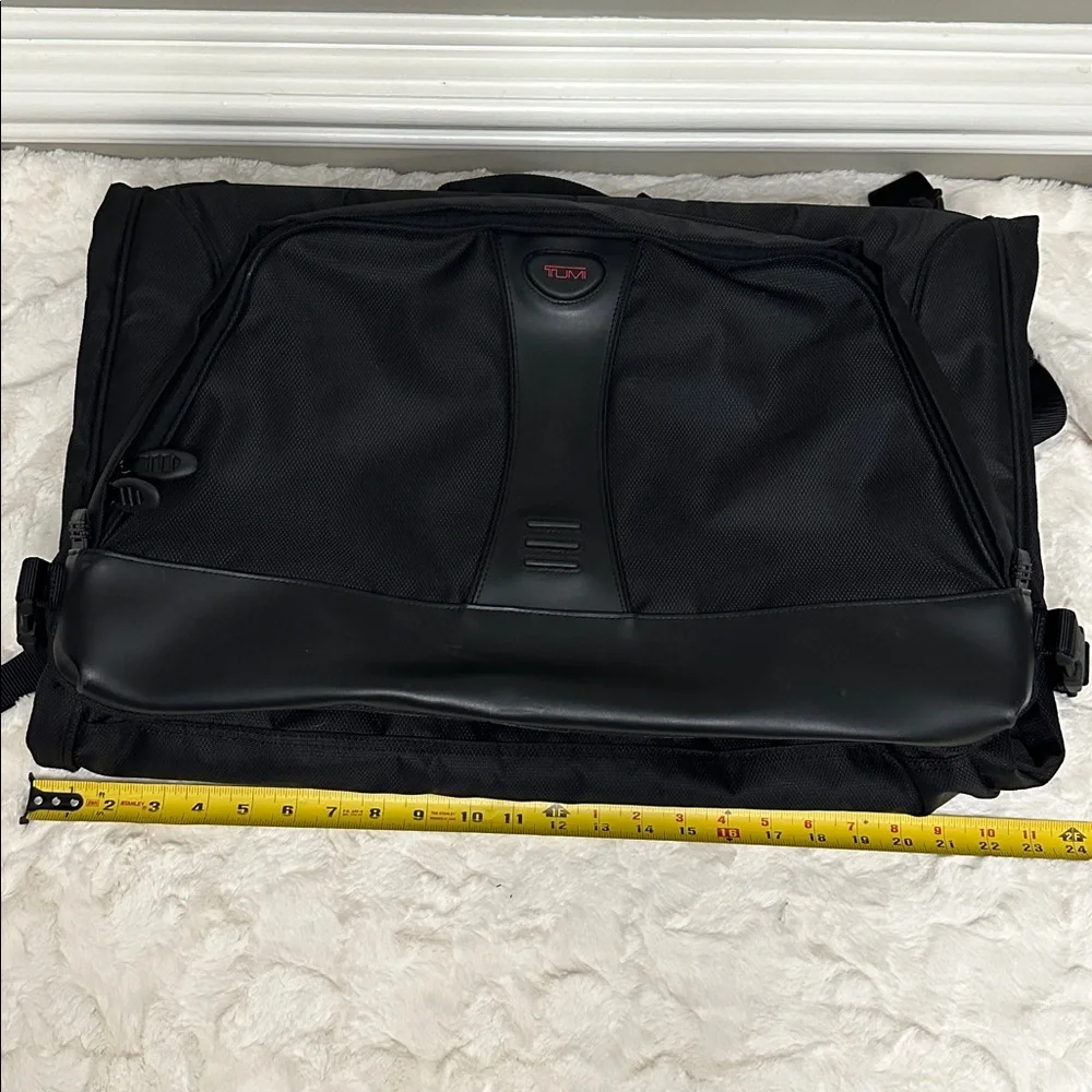 TUMI black T Tech trifold garment bag